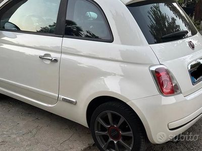 Usata Fiat 500 75 CV (55 kW) 2008 Bianco