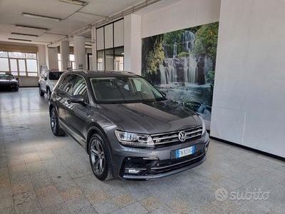 Usata VW Tiguan R-line 116 CV (85 kW) 2018 Grigio SUV