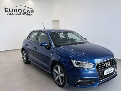 Usata Audi A1 Sportback Admired 116 CV (85 kW) 2017 Blu/azzurro Utilitaria