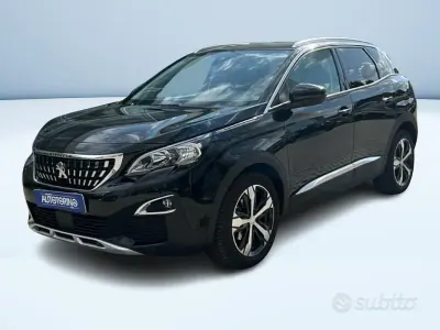 Begagnad Peugeot 3008 Allure 131 HK (96 kW) 2019 Svart SUV