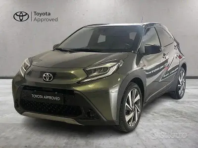 Usata Toyota Aygo X Lounge 72 CV (52 kW) 2022 Verde SUV
