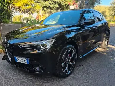 Usata Alfa Romeo Stelvio 210 CV (154 kW) 2020 Nero SUV