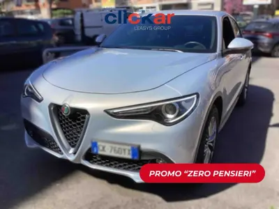 Brugt Alfa Romeo Stelvio Business 190 HK (139 kW) 2022 Grå SUV
