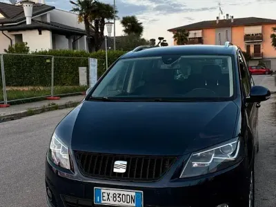 Usata Seat Alhambra 177 CV (130 kW) 2014 Blu Monovolume