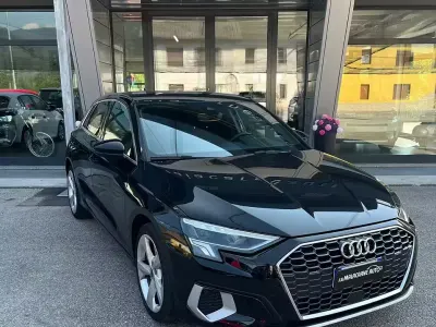 Usata Audi A3 Advanced 116 CV (85 kW) 2022 Nero Berlina