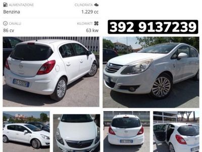 Usata Opel Corsa 80 CV (58 kW) 2010 Bianco Utilitaria