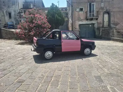 Usata Fiat Panda 1988 Nero Cabrio