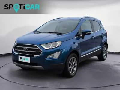 Usata Ford Ecosport Titanium 99 CV (72 kW) 2019 Blu SUV
