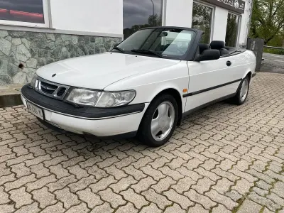 Usata Saab 900 Cabriolet 185 CV (136 kW) 1994 Bianco Cabrio