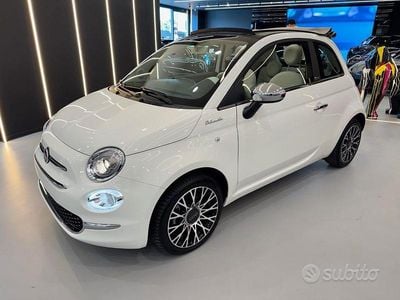 Begagnad Fiat 500C Dolcevita 69 HK (50 kW) 2023 Vit Cab