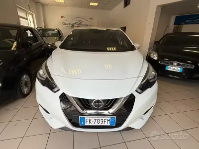 Usata Nissan Micra Tekna 90 CV (66 kW) 2017 Bianco Utilitaria