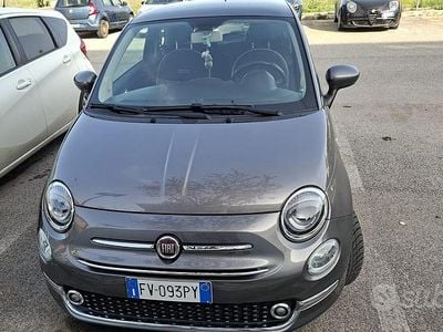 Usata Fiat 500 Lounge 69 CV (50 kW) 2019 Grigio Utilitaria