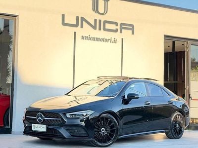 Usata Mercedes CLA200 AMG Line Premium Plus 150 CV (110 kW) 2020 Nero Berlina