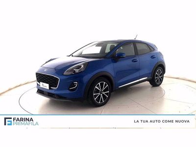 Usata Ford Puma Titanium 125 CV (91 kW) 2022 Desert island blue SUV