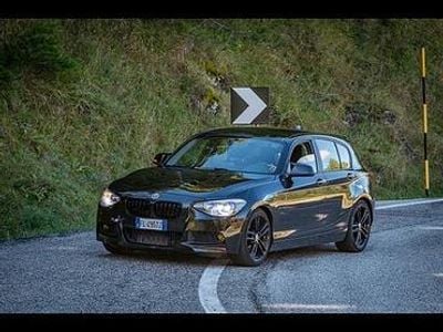 Usata BMW 118 Sport Line 143 CV (105 kW) 2014 Nero Utilitaria