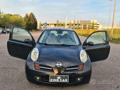 Usata Nissan Micra Acenta 80 CV (58 kW) 2003 Nero Utilitaria
