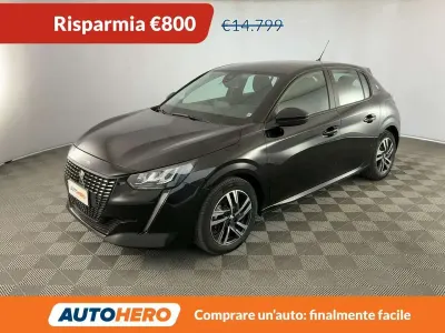 Usata Peugeot 208 Active 75 CV (55 kW) 2023 Nero Utilitaria