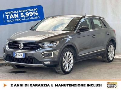 Usata VW T-Roc Advance 150 CV (110 kW) 2020 Grigio SUV
