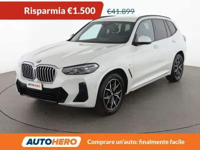 Brugt BMW X3 M Sport 190 HK (139 kW) 2022 Hvid SUV