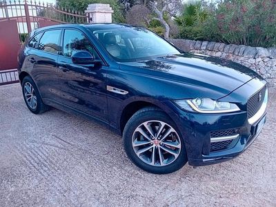 Usata Jaguar F-Pace R-Sport 180 CV (132 kW) 2016 Blu SUV