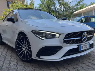 Usata Mercedes CLA200 Edition 150 CV (110 kW) 2021 Bianco Coupé