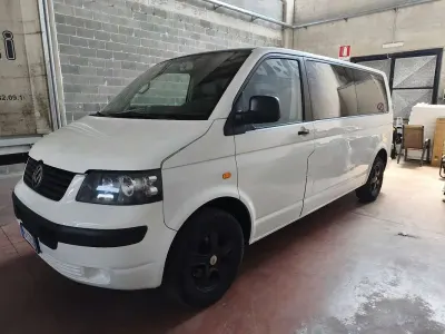 Usata VW T5 131 CV (96 kW) 2004 Bianco Furgone