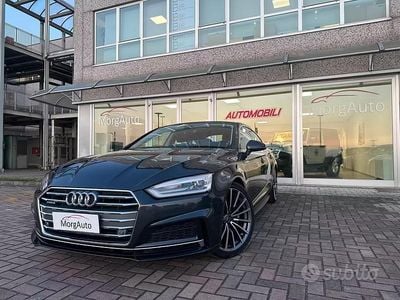 Usata Audi A5 S-Line 190 CV (139 kW) 2019 Grigio Coupé