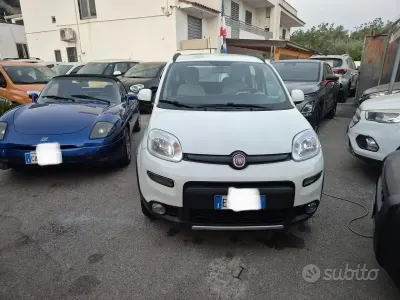 Usata Fiat Panda 4x4 S 75 CV (55 kW) 2014 Bianco Utilitaria