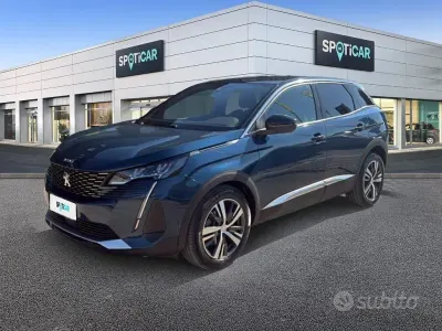 Usata Peugeot 3008 Allure 131 CV (96 kW) 2023 Blu SUV