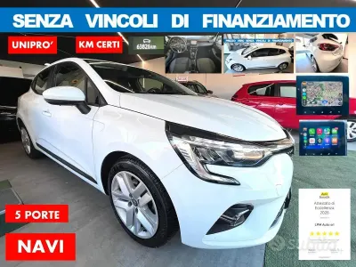 Usata Renault Clio V 100 CV (73 kW) 2022 Bianco Berlina