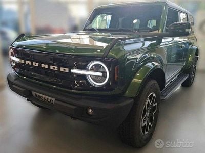 Usata Ford Bronco Outer Banks 335 CV (246 kW) 2024 Verde SUV