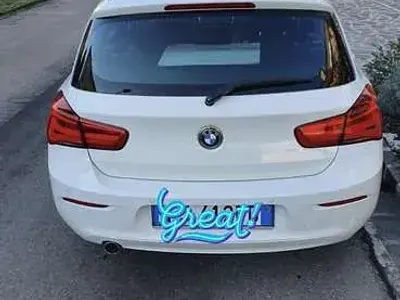 Usata BMW 116 116 CV (85 kW) 2015 Bianco Utilitaria