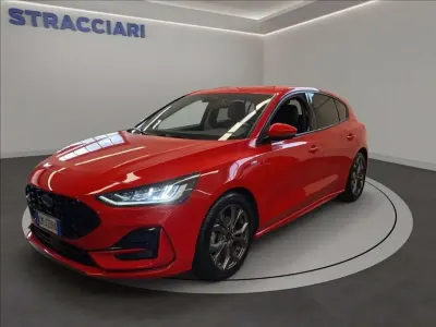 Usata Ford Focus ST-Line X 125 CV (91 kW) 2023 Rosso Berlina