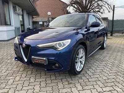 Usata Alfa Romeo Stelvio Ti 210 CV (154 kW) 2021 Blu SUV