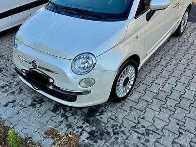 Usata Fiat 500 Lounge 69 CV (50 kW) 2008 Bianco Utilitaria