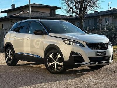 Usata Peugeot 3008 GT-line 131 CV (96 kW) 2019 Bianco SUV