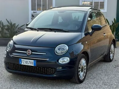 Usata Fiat 500 Lounge 69 CV (50 kW) 2019 Blu dipinto di blu Utilitaria