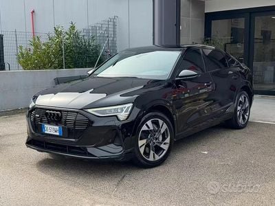 Usata Audi e-tron S-Line 300 kW (408 CV) 2021 Nero SUV