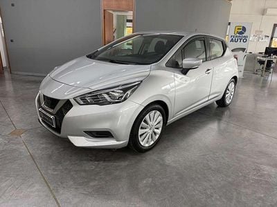 Usata Nissan Micra Visia 71 CV (52 kW) 2018 Argento Utilitaria