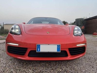 Usata Porsche 718 Boxster 299 CV (219 kW) 2018 Arancione Cabrio