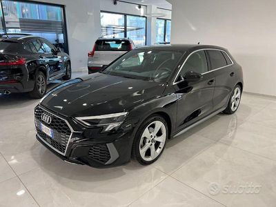 Usata Audi A3 Ambiente 150 CV (110 kW) 2024 Nero Berlina