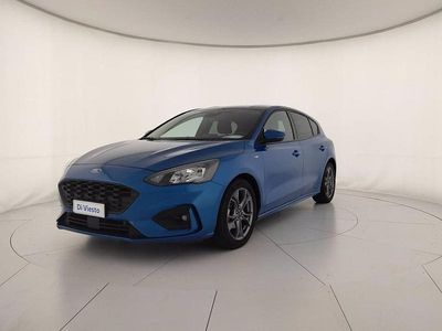 Usata Ford Focus ST-Line 125 CV (91 kW) 2021 Blu/azzurro Berlina