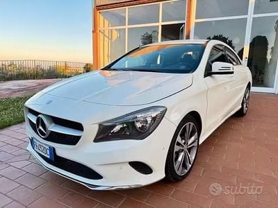 Usata Mercedes CLA180 Premium 109 CV (80 kW) 2017 Bianco Berlina