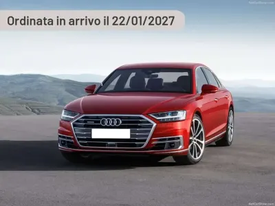 Nuova Audi A8 449 CV (330 kW) 2026 Argento Berlina