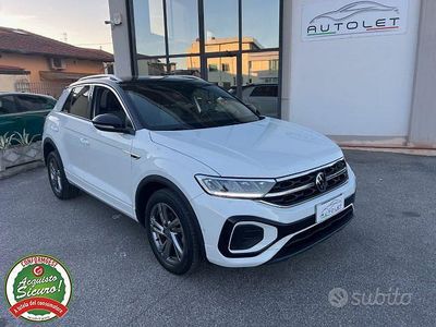 Bianco Usata 2022 VW T-Roc R-line SUV | 20.400 € (Buon prezzo)