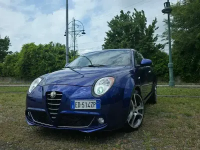 Usata Alfa Romeo MiTo Distinctive 135 CV (99 kW) 2010 Blu/azzurro Utilitaria