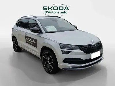 Usata Skoda Karoq SportLine 150 CV (110 kW) 2020 Argento SUV