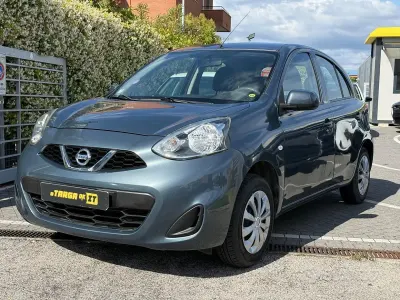 Usata Nissan Micra Acenta 80 CV (58 kW) 2015 Grigio Utilitaria