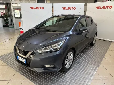Usata Nissan Micra Acenta 71 CV (52 kW) 2020 Grigio Utilitaria