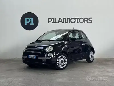 Usata Fiat 500 Lounge 69 CV (50 kW) 2009 Blu Cabrio